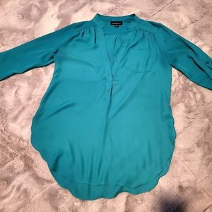 Teal blouse